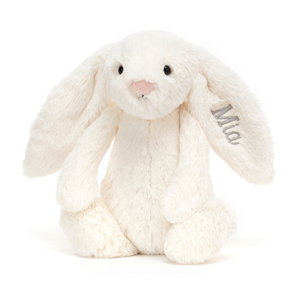 Jellycat Personalized Bashful Cream Bunny Medium