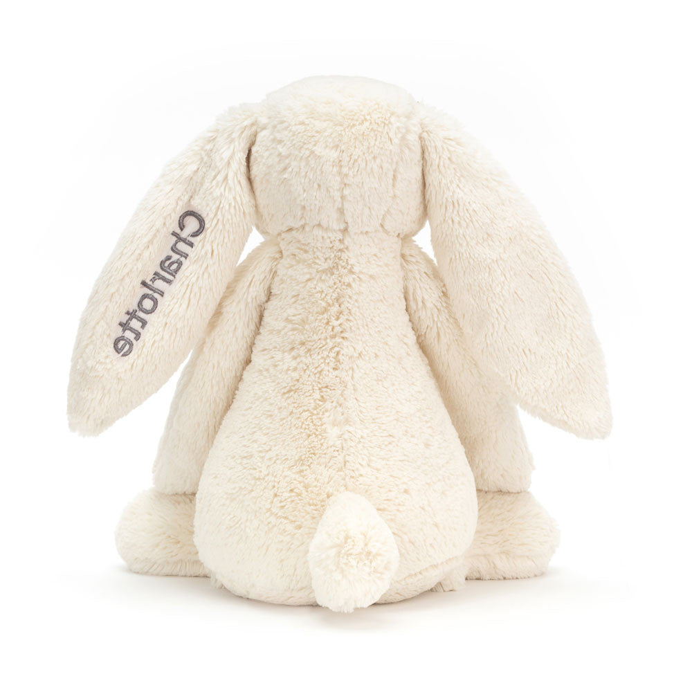 Jellycat Personalized Bashful Cream Bunny Huge