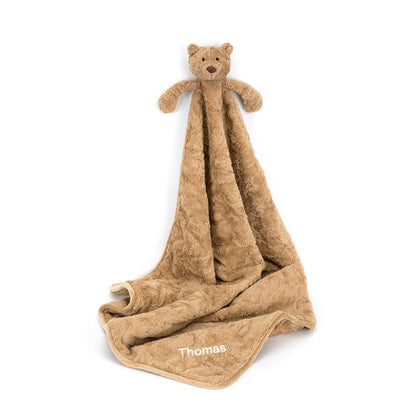 Jellycat Personalized Bartholomew Bear Blankie