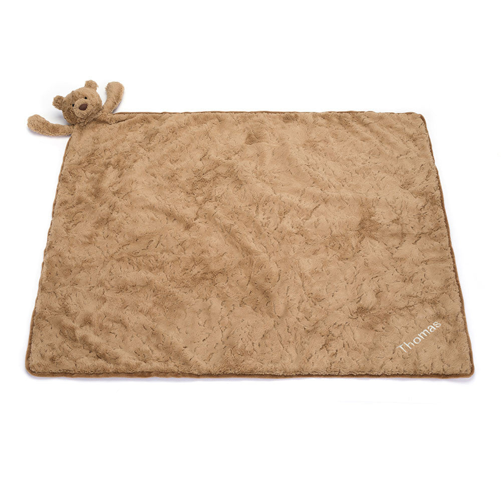 Jellycat Personalized Bartholomew Bear Blankie
