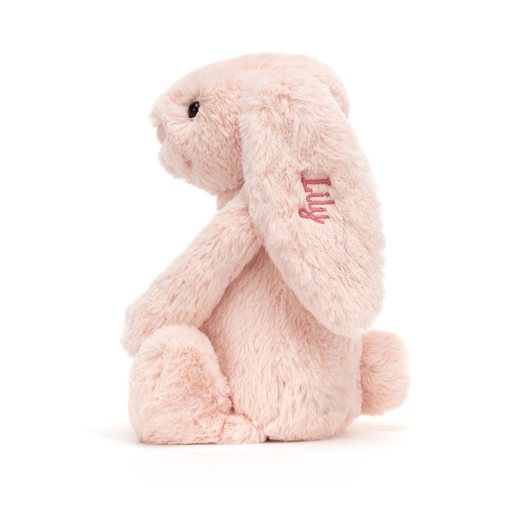 Jellycat Personalized Bashful Blush Bunny Medium