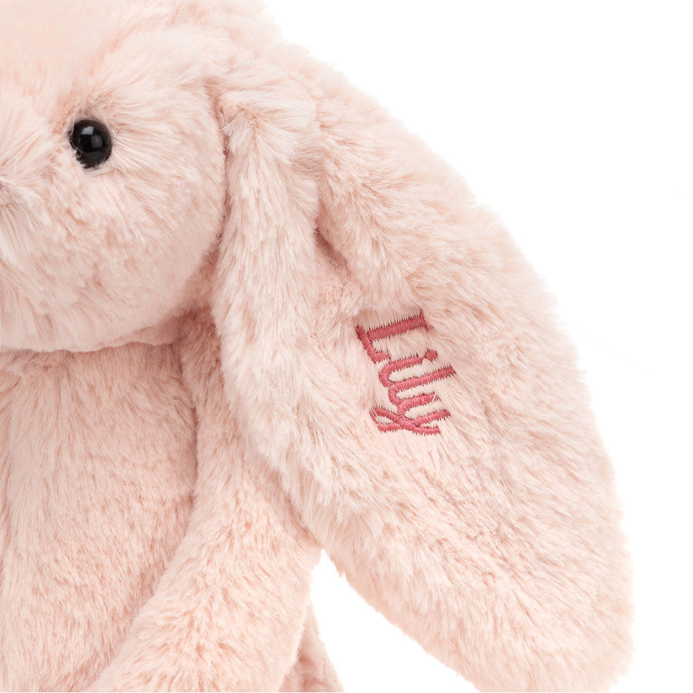 Jellycat Personalized Bashful Blush Bunny Medium