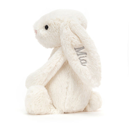Jellycat Personalized Bashful Cream Bunny Medium