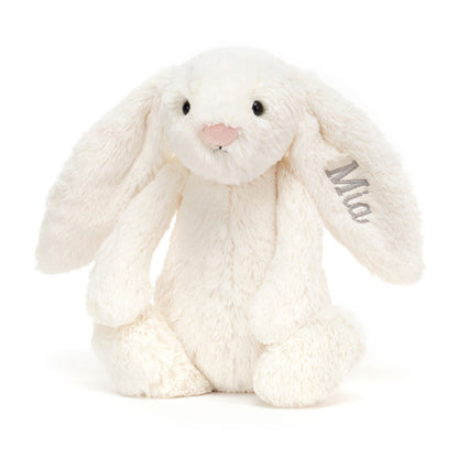Jellycat Personalized Bashful Cream Bunny Medium