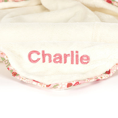 Jellycat Personalized Blossom Cream Bunny 'Berry' Soother