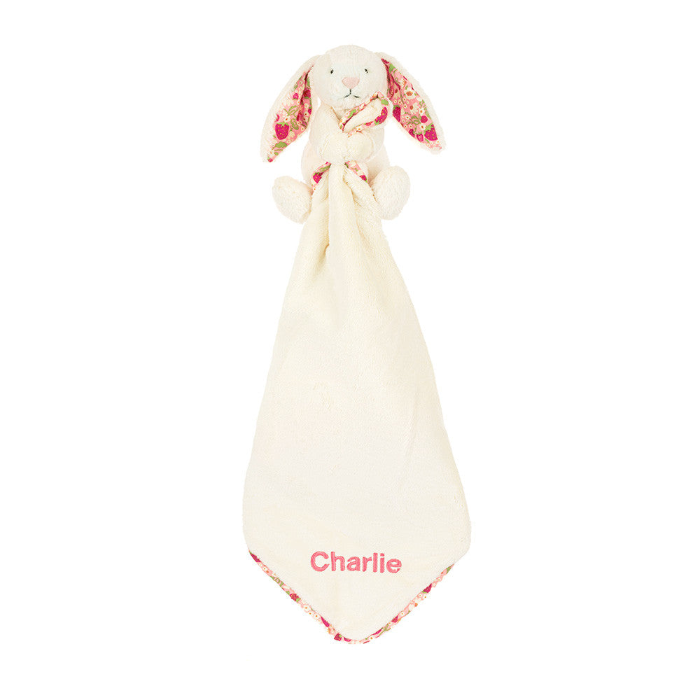 Jellycat Personalized Blossom Cream Bunny 'Berry' Soother