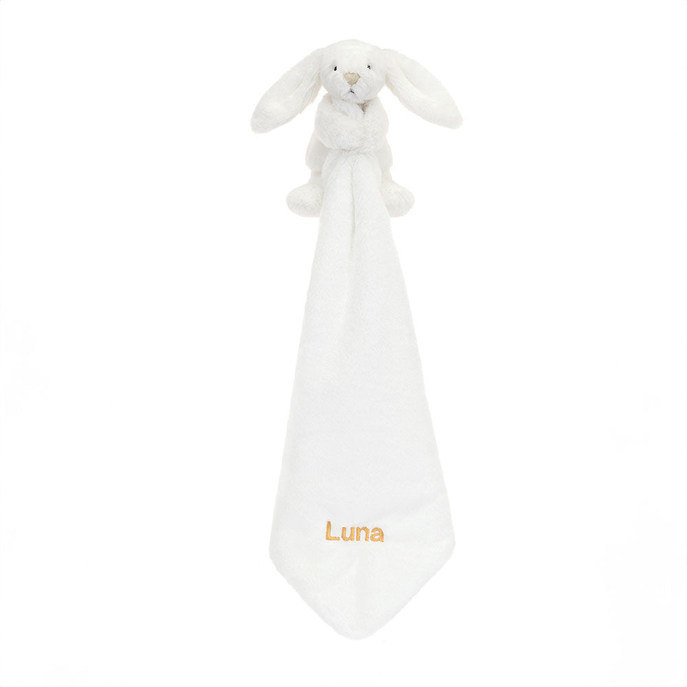 Jellycat Personalized Bashful Luxe Bunny Luna Soother