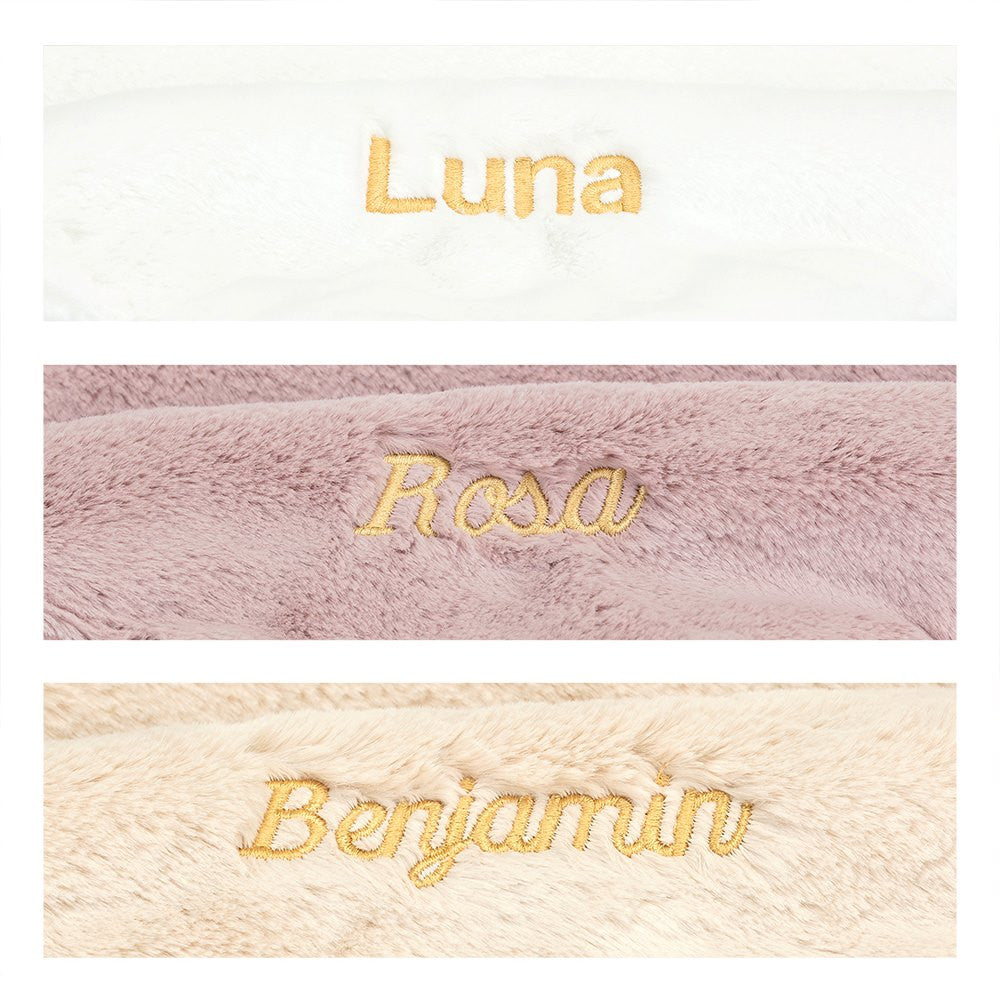 Jellycat Personalized Bashful Luxe Bunny Luna Soother
