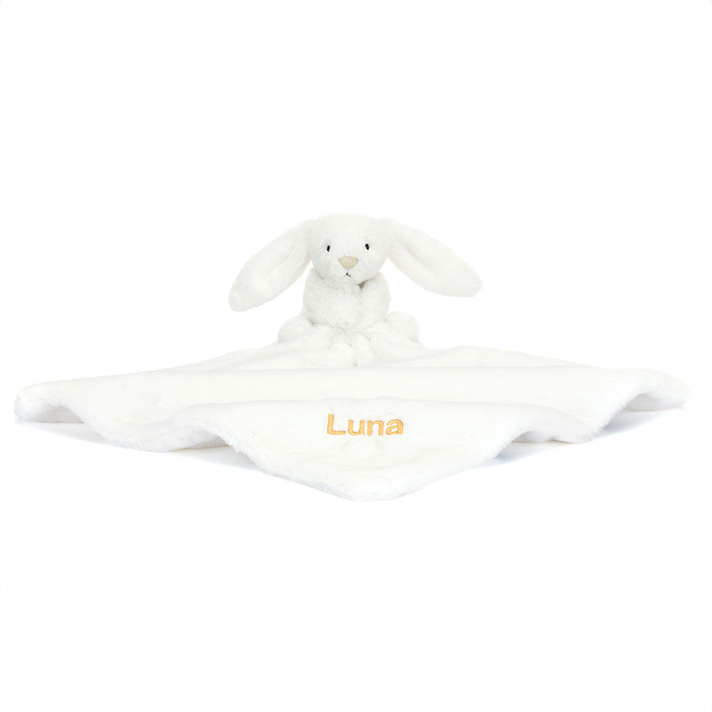 Jellycat Personalized Bashful Luxe Bunny Luna Soother
