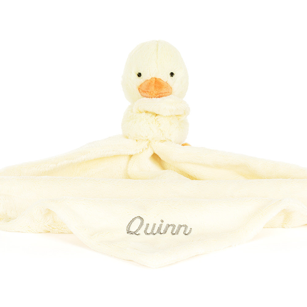 Jellycat Personalized Bashful Duckling Soother