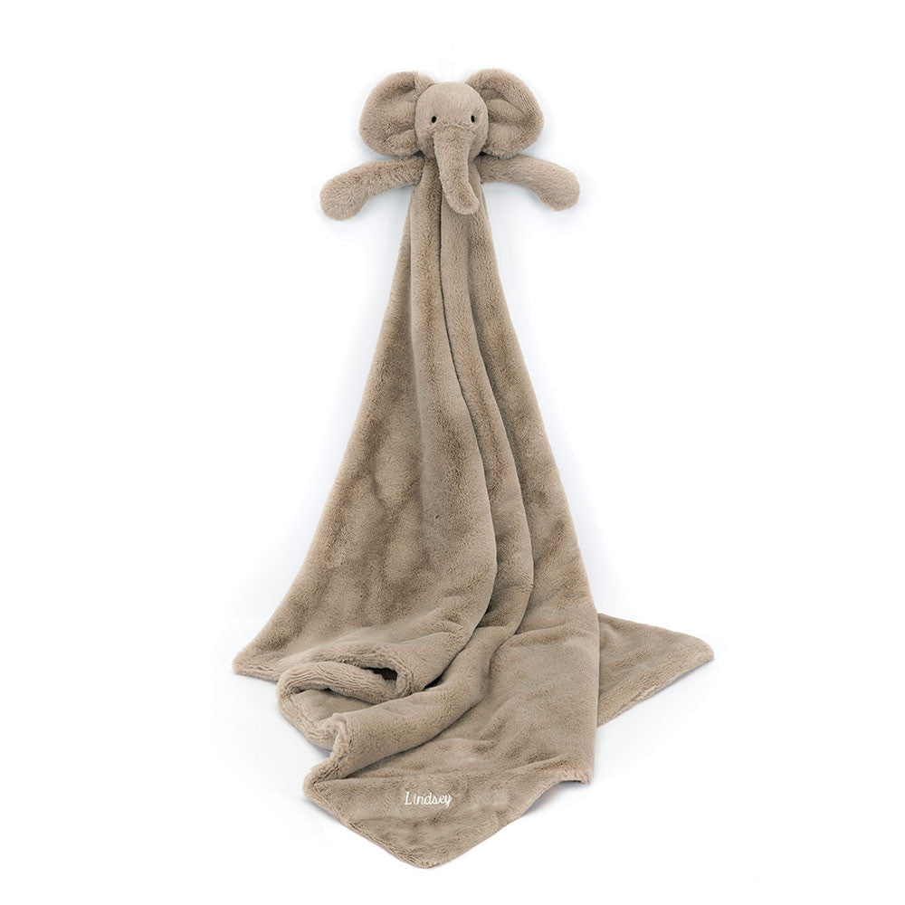 Jellycat Personalized Smudge Elephant Blankie