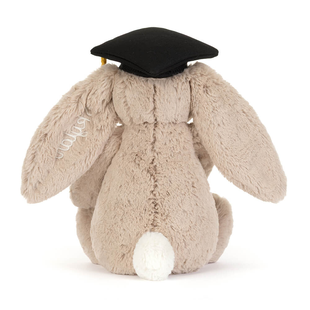 Jellycat Personalized Bashful Bunny Graduation Outfit