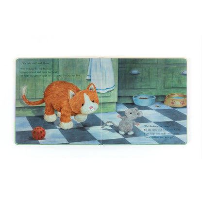 Jellycat Ginger, the Courageous Kitten Book and Fuddlewuddle Ginger Cat