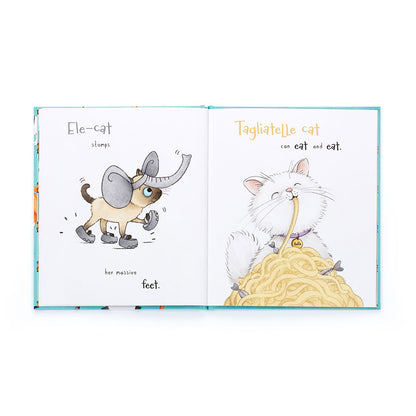 Jellycat All Kinds of Cats Book & Jellycat Jack Medium