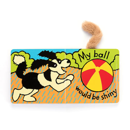 Jellycat If I Were a Dog Board Book & Bashful Toffee Puppy Medium