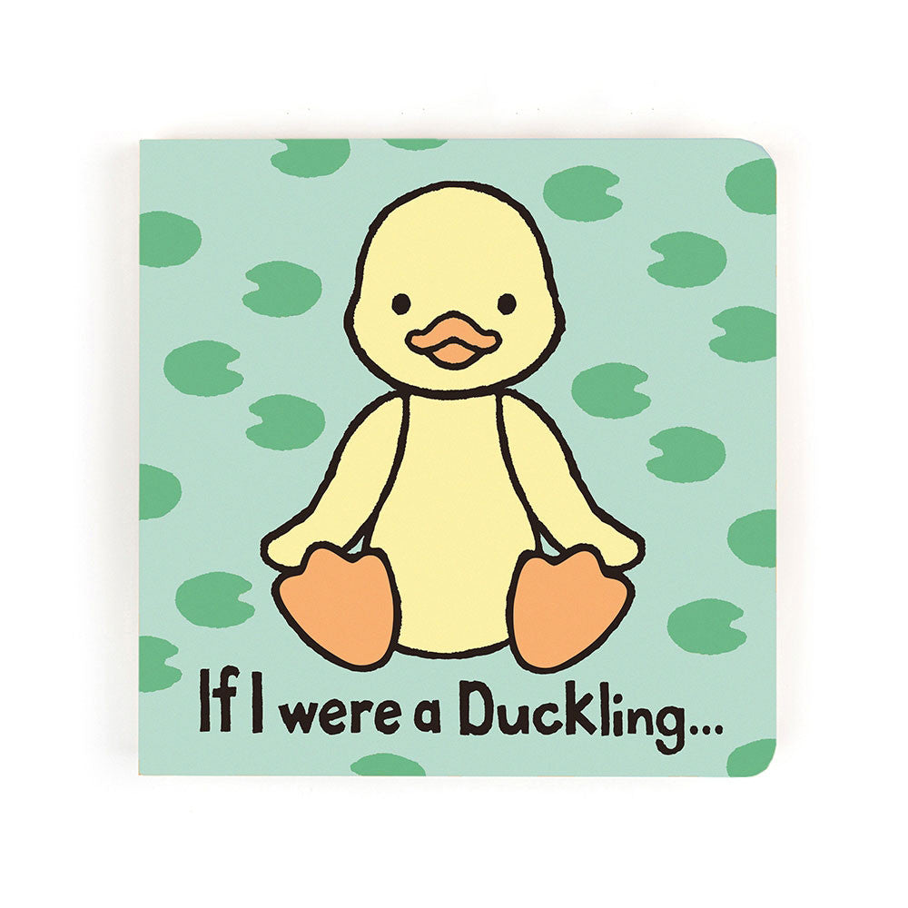 Jellycat If I Were a Duckling Board Book & Bashful Duckling Medium