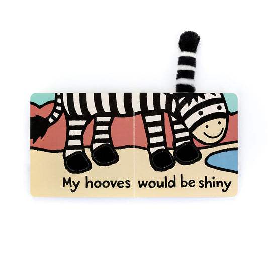 Jellycat If I were a Zebra Board Book