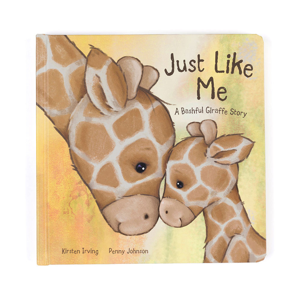 Jellycat Just Like Me Book & Bashful Giraffe Medium