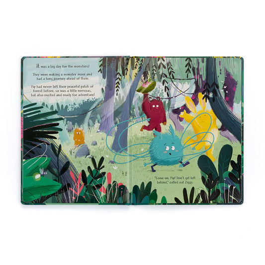 Jellycat A Monster Called Pip Book