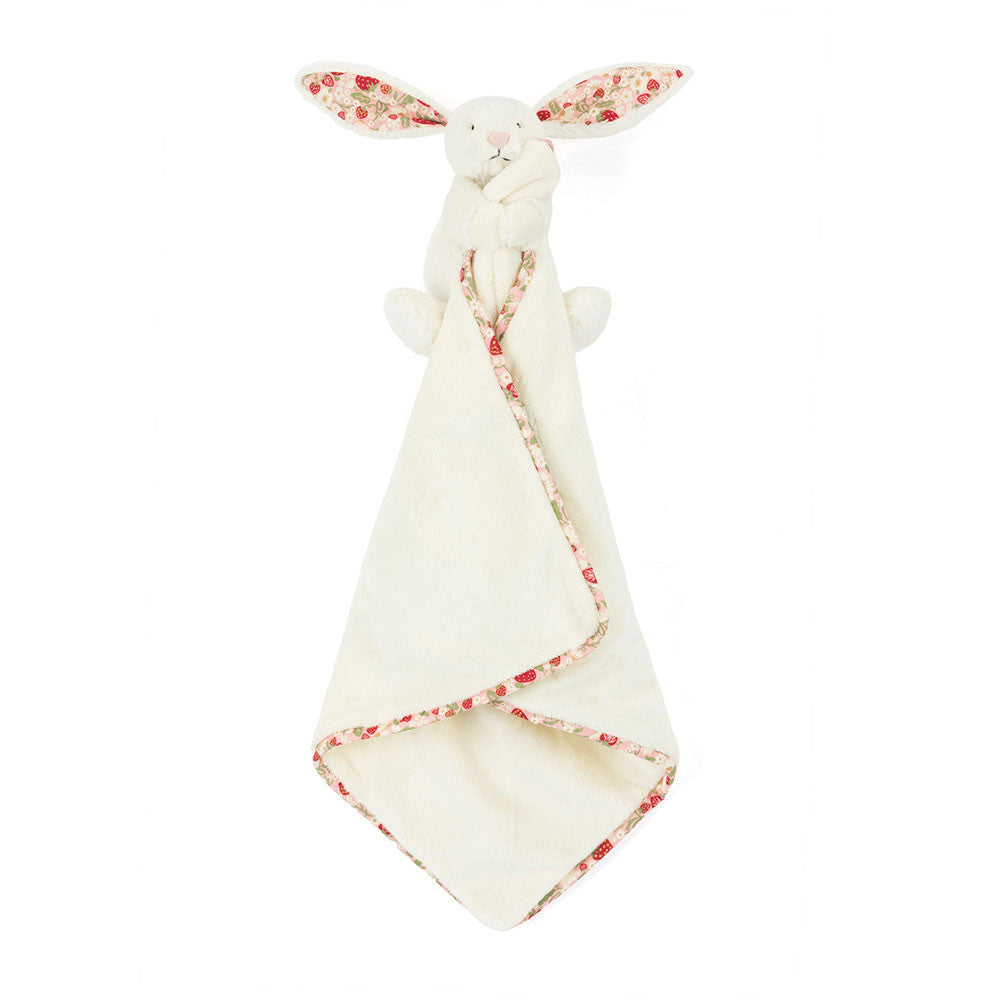 Jellycat Blossom Cream Bunny 'Berry' Soother