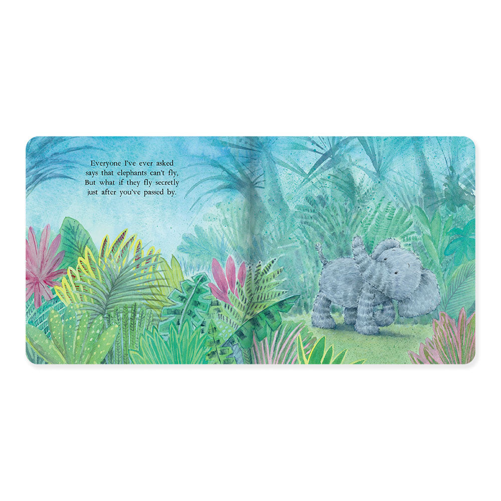 Jellycat Elephants Can't Fly Book