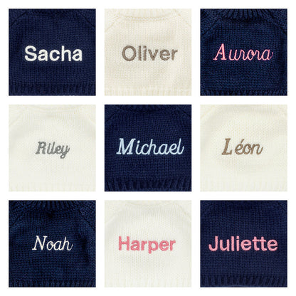 Jellycat Bashful Luxe Bunny Nimbus with Personalized Cream Jumper