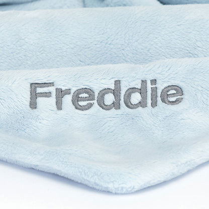 Jellycat Personalized Bashful Blue Bunny Soother