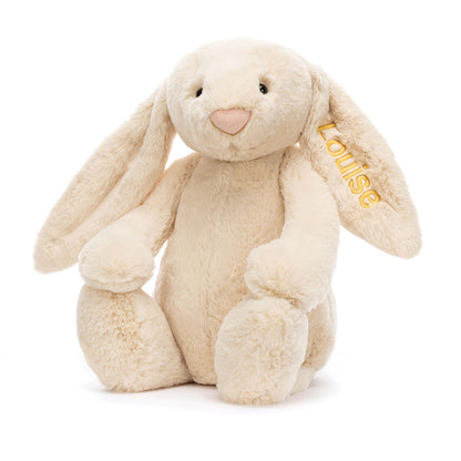 Jellycat Personalized Bashful Luxe Bunny Willow Huge