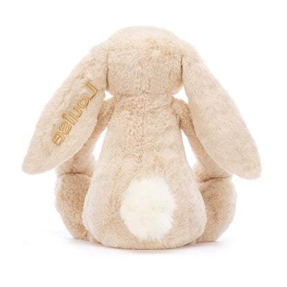 Jellycat Personalized Bashful Luxe Bunny Willow Huge