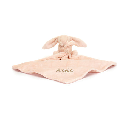 Jellycat Personalized Bashful Blush Bunny Soother