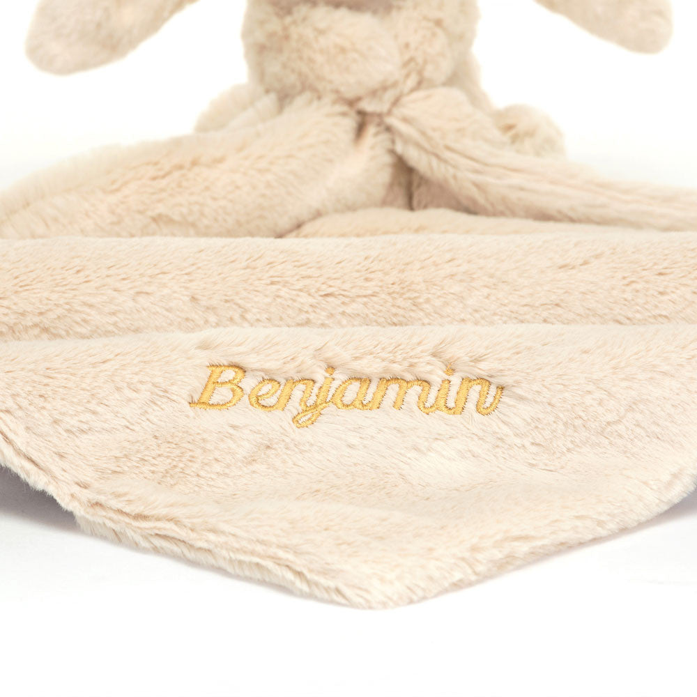 Jellycat Personalized Bashful Luxe Bunny Willow Soother