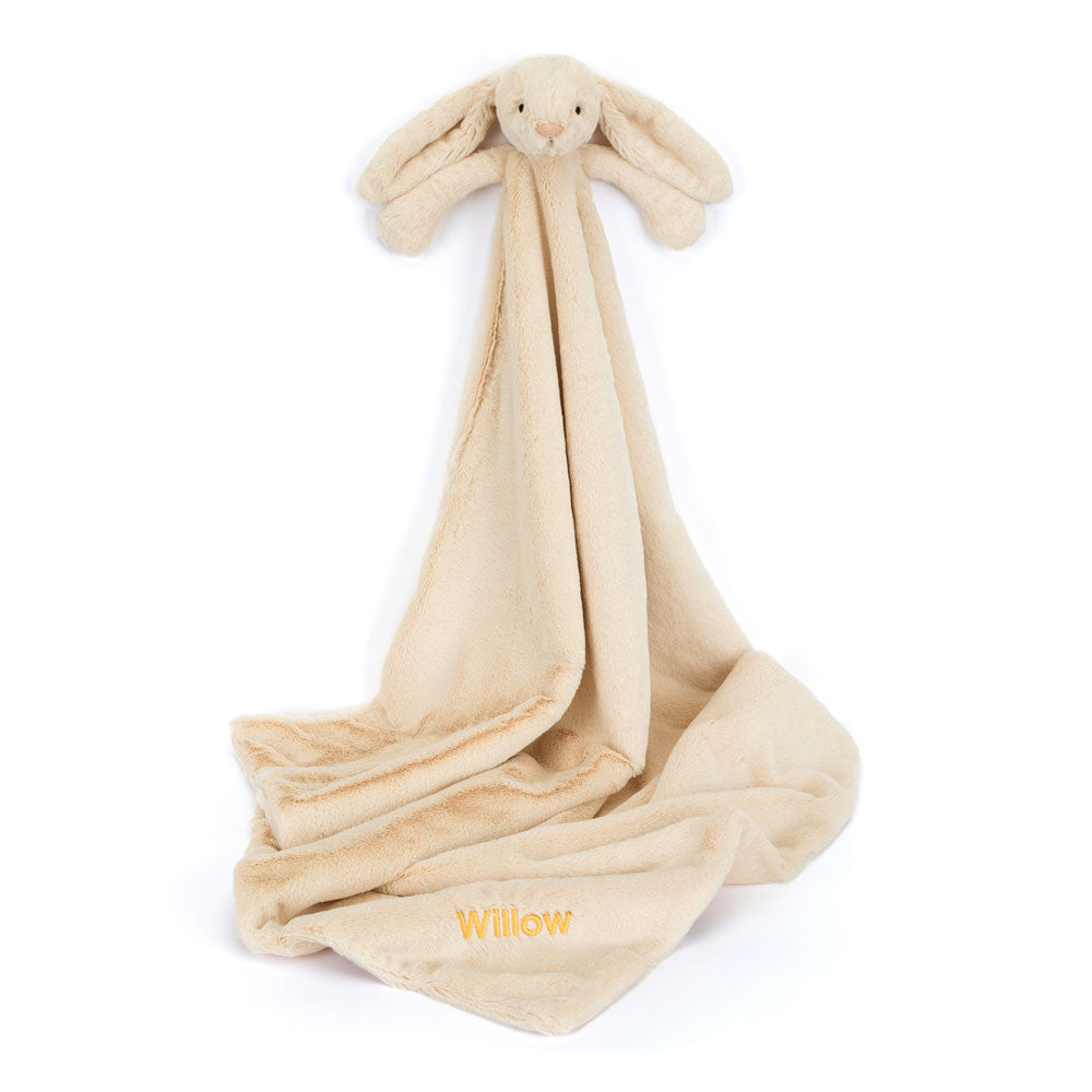 Jellycat Personalized Bashful Luxe Bunny Willow Blankie