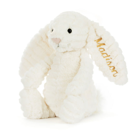 Jellycat Personalized Bashful Luxe Bunny Nimbus