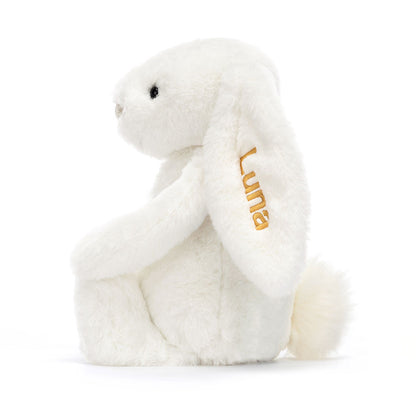 Jellycat Personalized Bashful Luxe Bunny Luna Medium