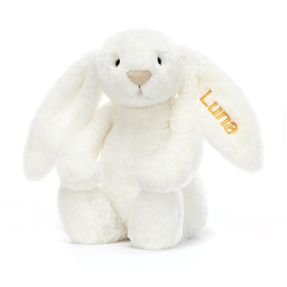 Jellycat Personalized Bashful Luxe Bunny Luna Medium