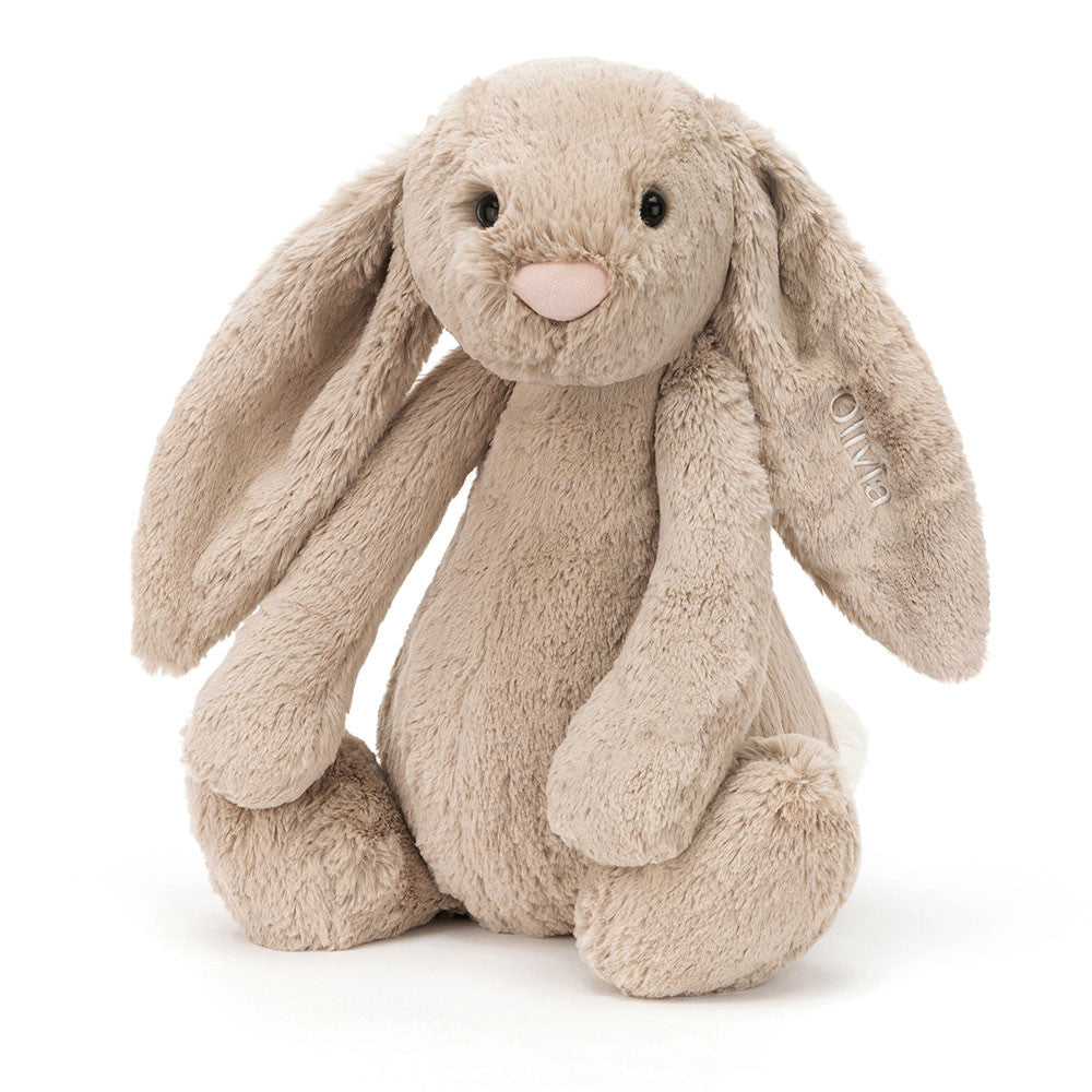 Jellycat Personalized Bashful Beige Bunny Huge