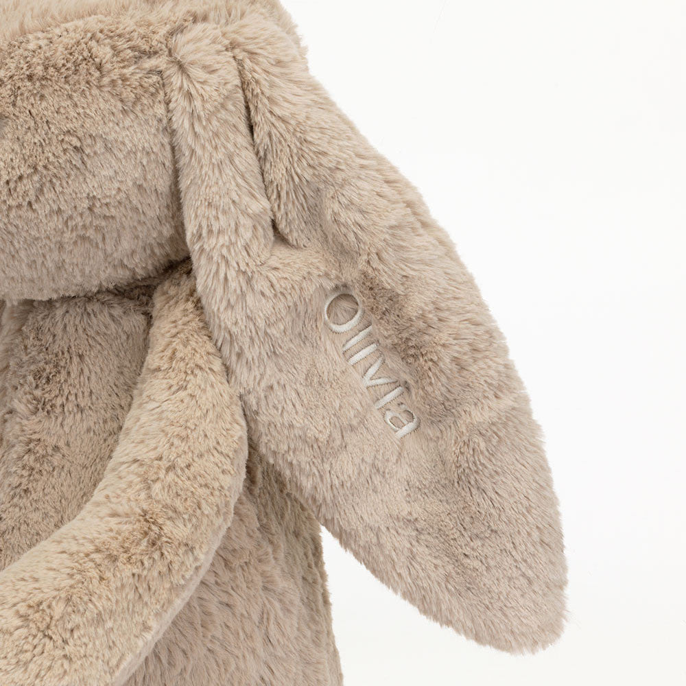 Jellycat Personalized Bashful Beige Bunny Huge