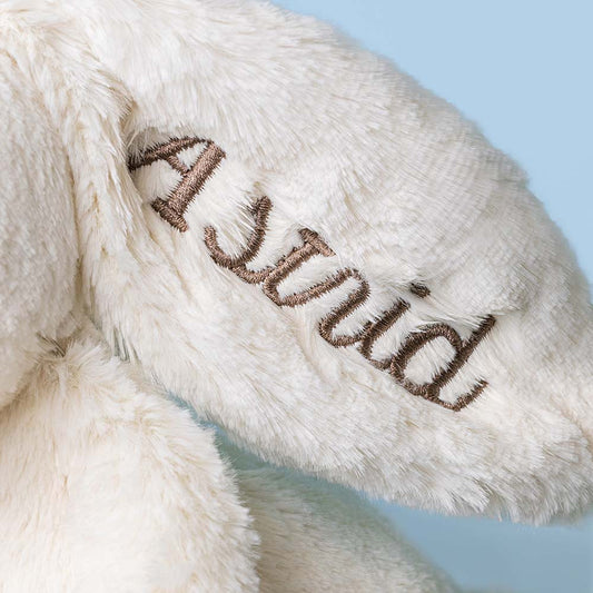 Jellycat Personalized Cream Bunny with Star