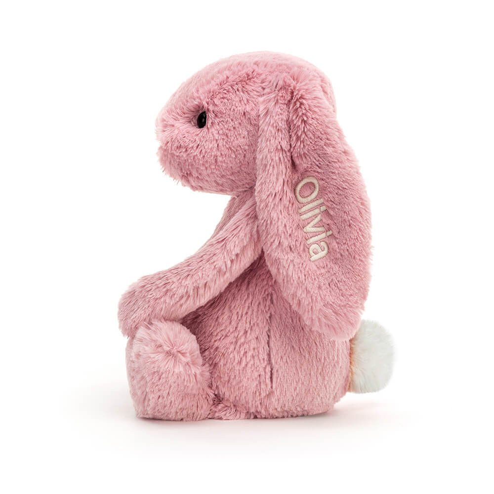 Jellycat Personalized Bashful Tulip Pink Bunny Medium