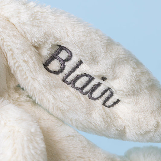 Jellycat Personalized Cream Bunny with Plant