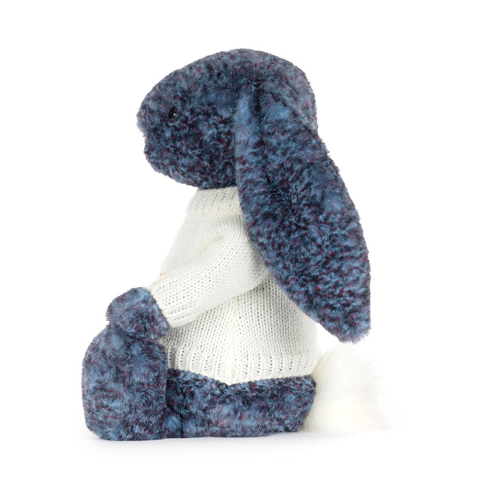 Jellycat Hopscone Luxe Bunny with Personalized Cream Jumper