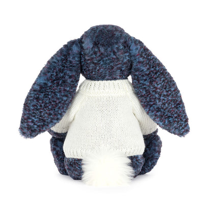 Jellycat Hopscone Luxe Bunny with Personalized Cream Jumper