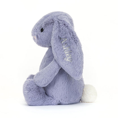 Jellycat Personalized Bashful Viola Bunny Medium
