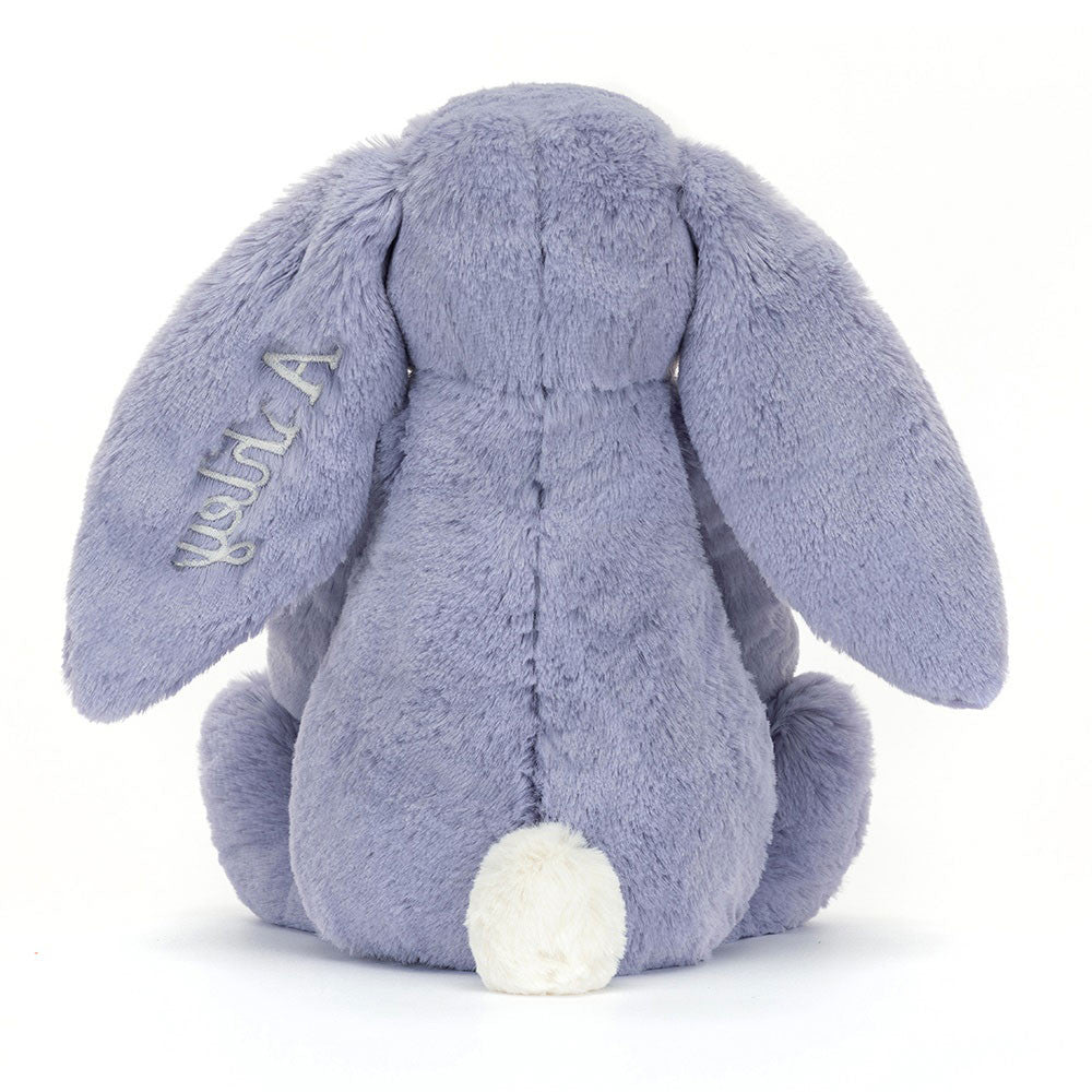 Jellycat Personalized Bashful Viola Bunny Medium