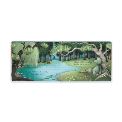 Jellycat The Sky Dragon Book & Bashful Dragon Medium